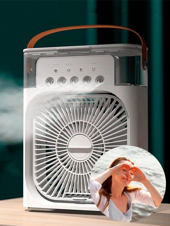 Ventilador Humificador Portátil + Envío gratis